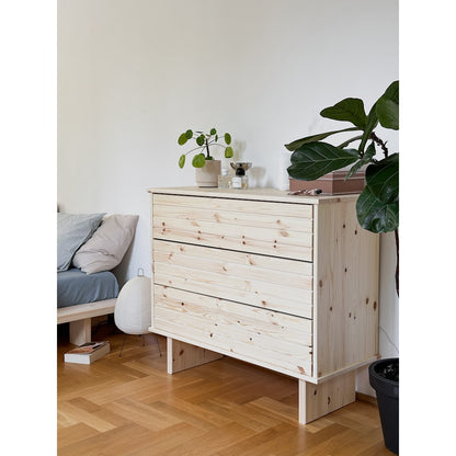 Kommo Dresser / Ξύλινη Συρταριέρα - sofa-bed-futon 