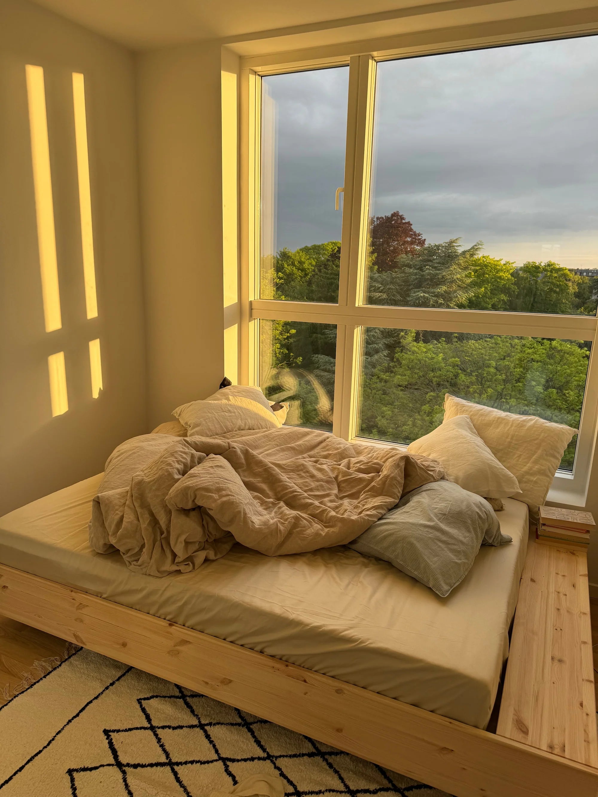 Merge Bed karup Design / Ξύλινο Κρεβάτι