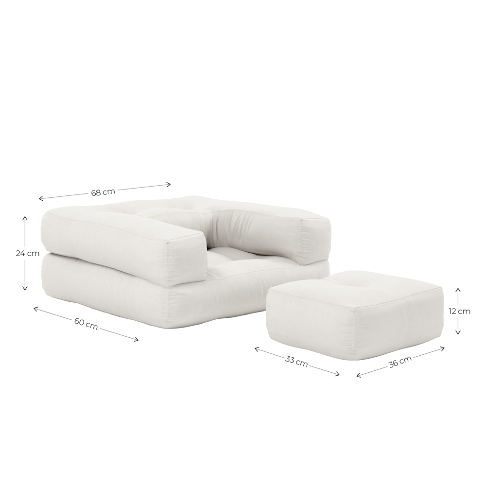 Mini Cube / παιδική πολυθρόνα futon - sofa-bed-futon