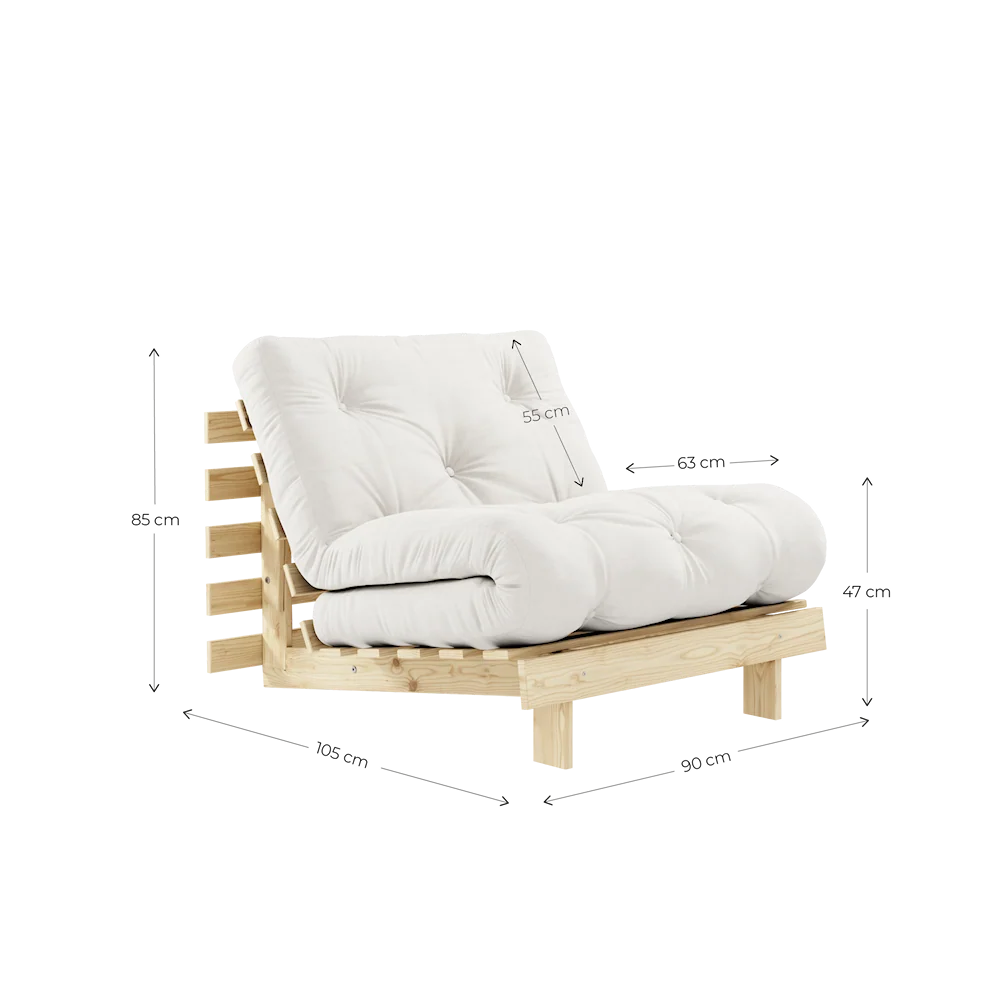 Roots Striped karup / sofa-bed NEW FABRICS *SALE**
