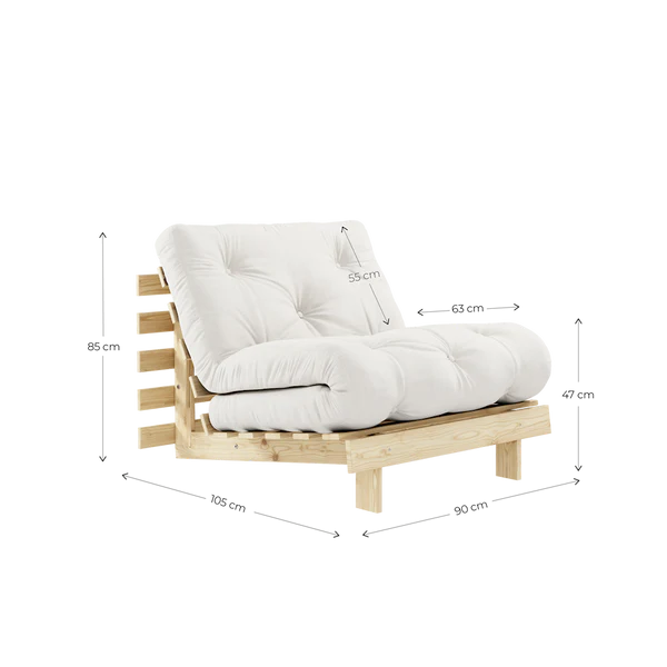 Roots Mega Corduroy / Καναπές Κρεβάτι Futon