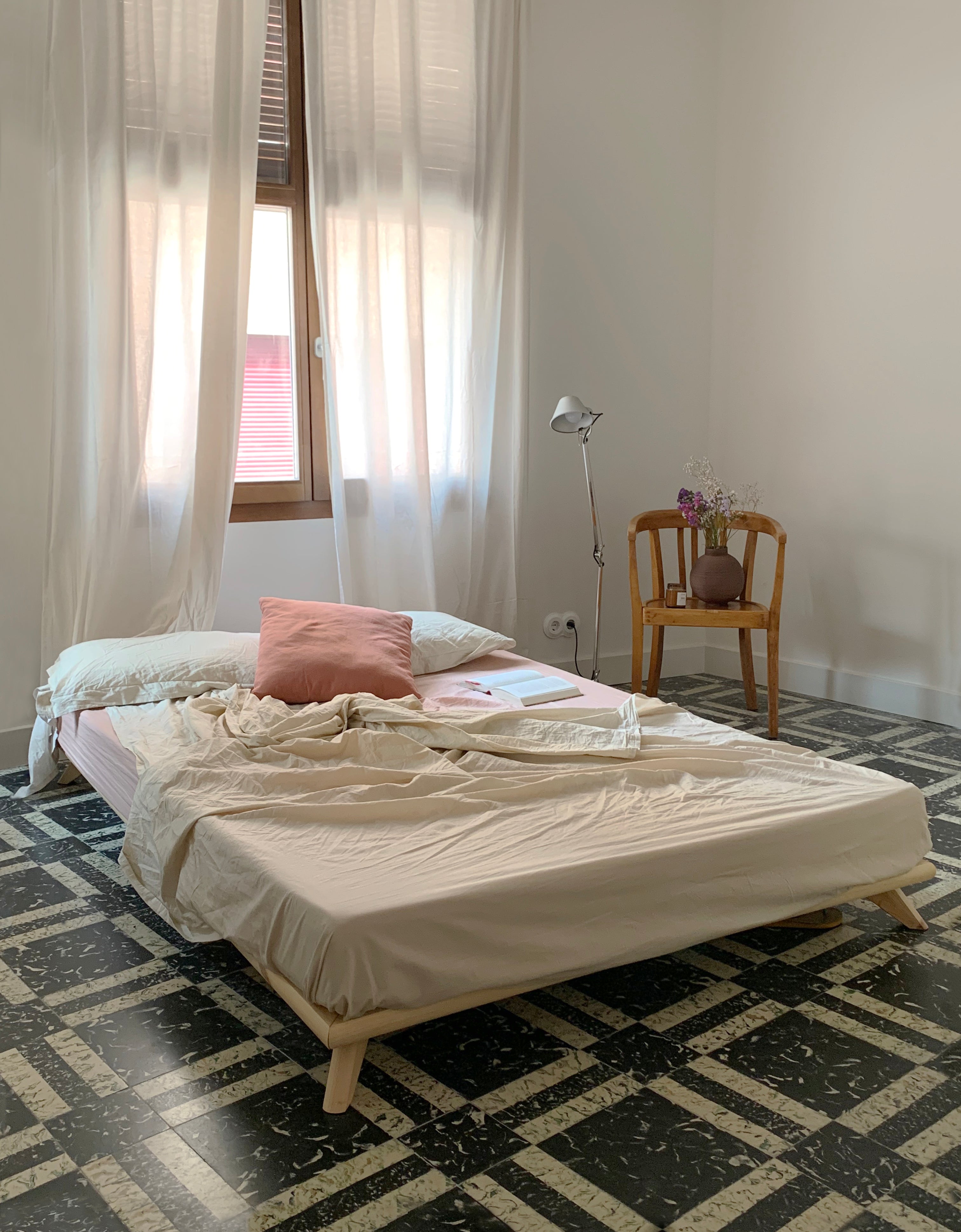 Senza Bed / Ιαπωνικό Κρεβάτι Πλατφόρμα - sofa-bed-futon