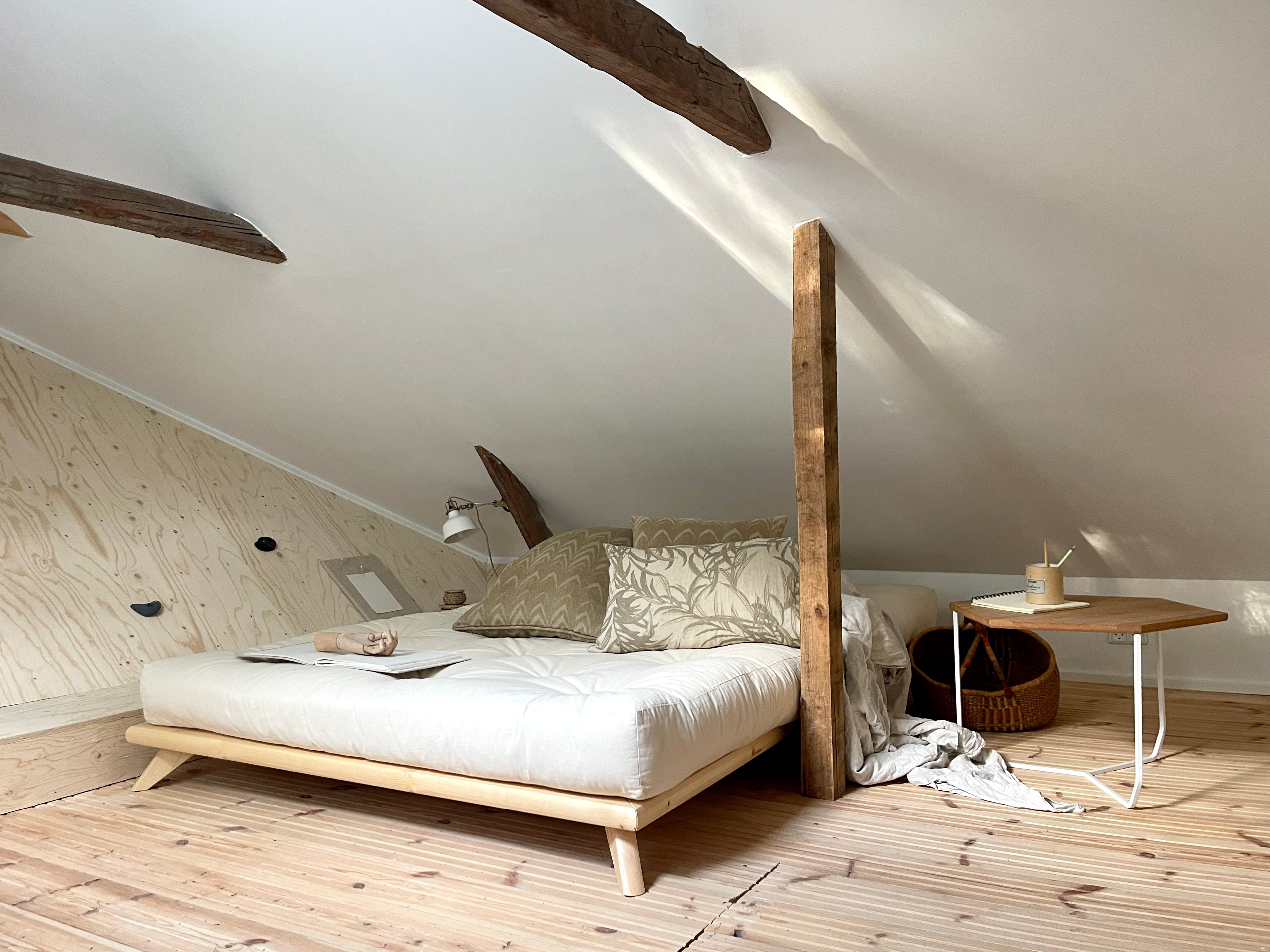 Senza Bed / Ιαπωνικό Κρεβάτι Πλατφόρμα - sofa-bed-futon 