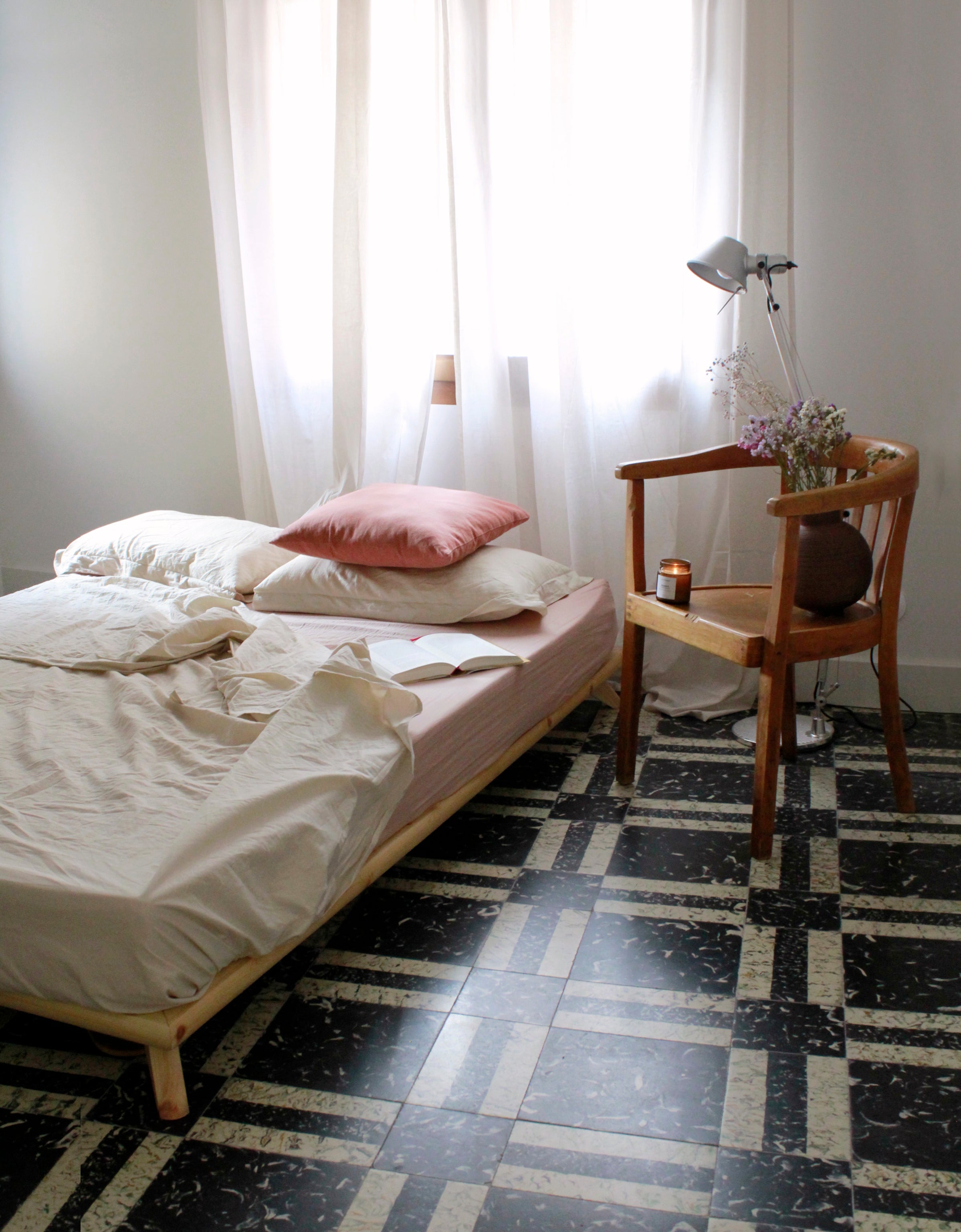 Senza Bed / Ιαπωνικό Κρεβάτι Πλατφόρμα - sofa-bed-futon