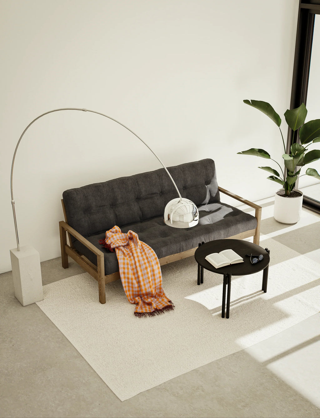 Sticks Table High karup design / Τραπεζάκι Σαλονιού ⌀60