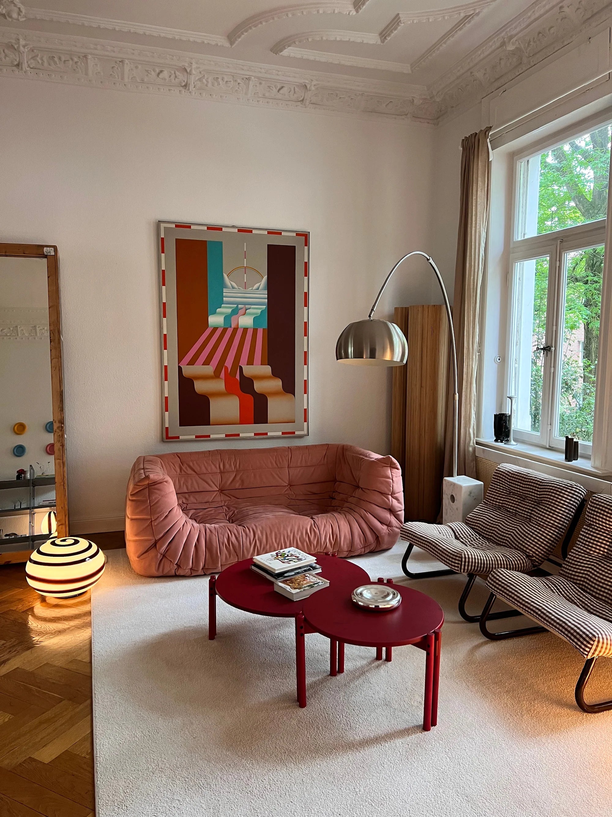 Sticks Table High karup design / Τραπεζάκι Σαλονιού ⌀60