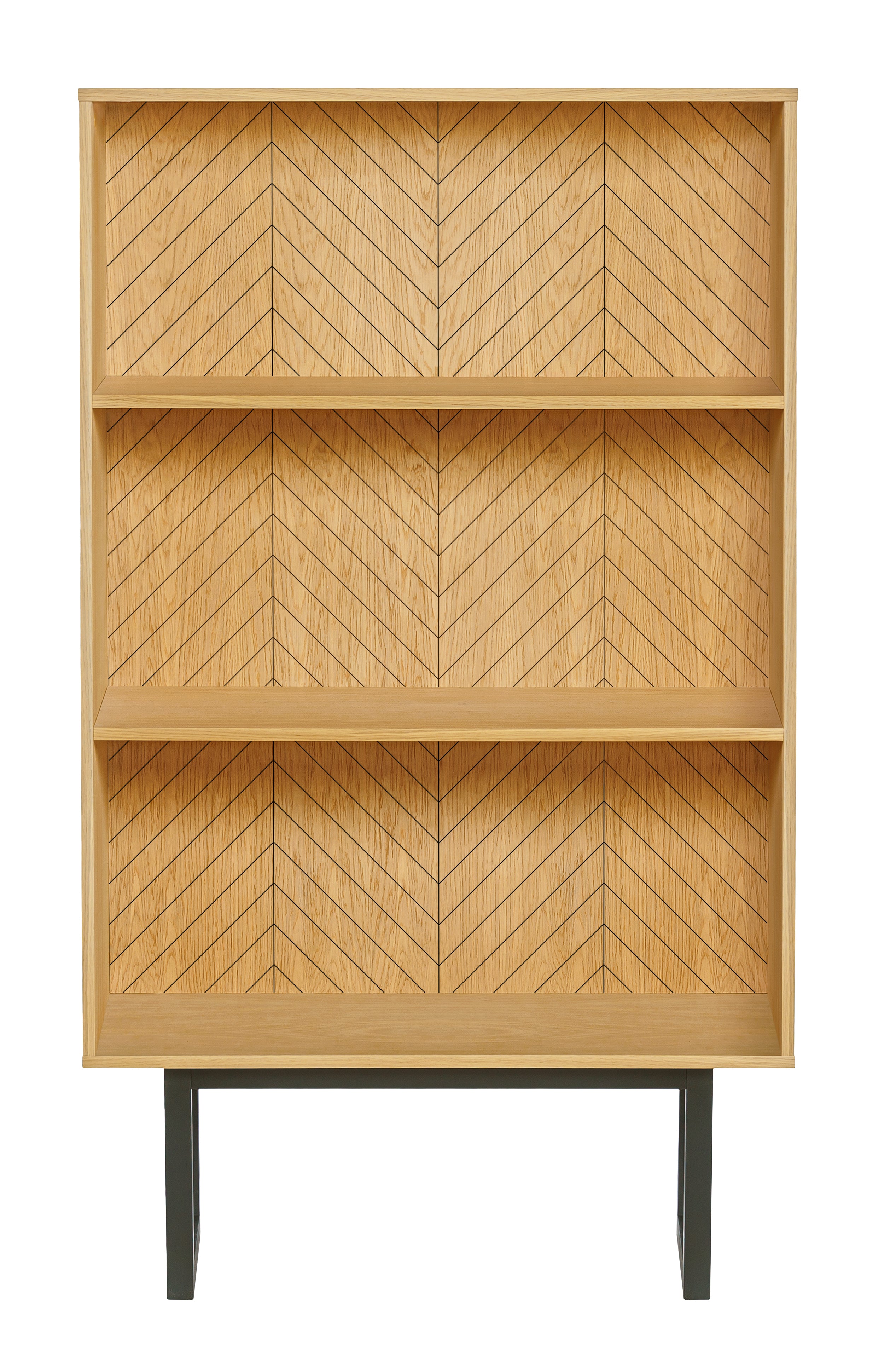 Lori Bookcase / Βιβλιοθήκη μέταλλο-ξύλο