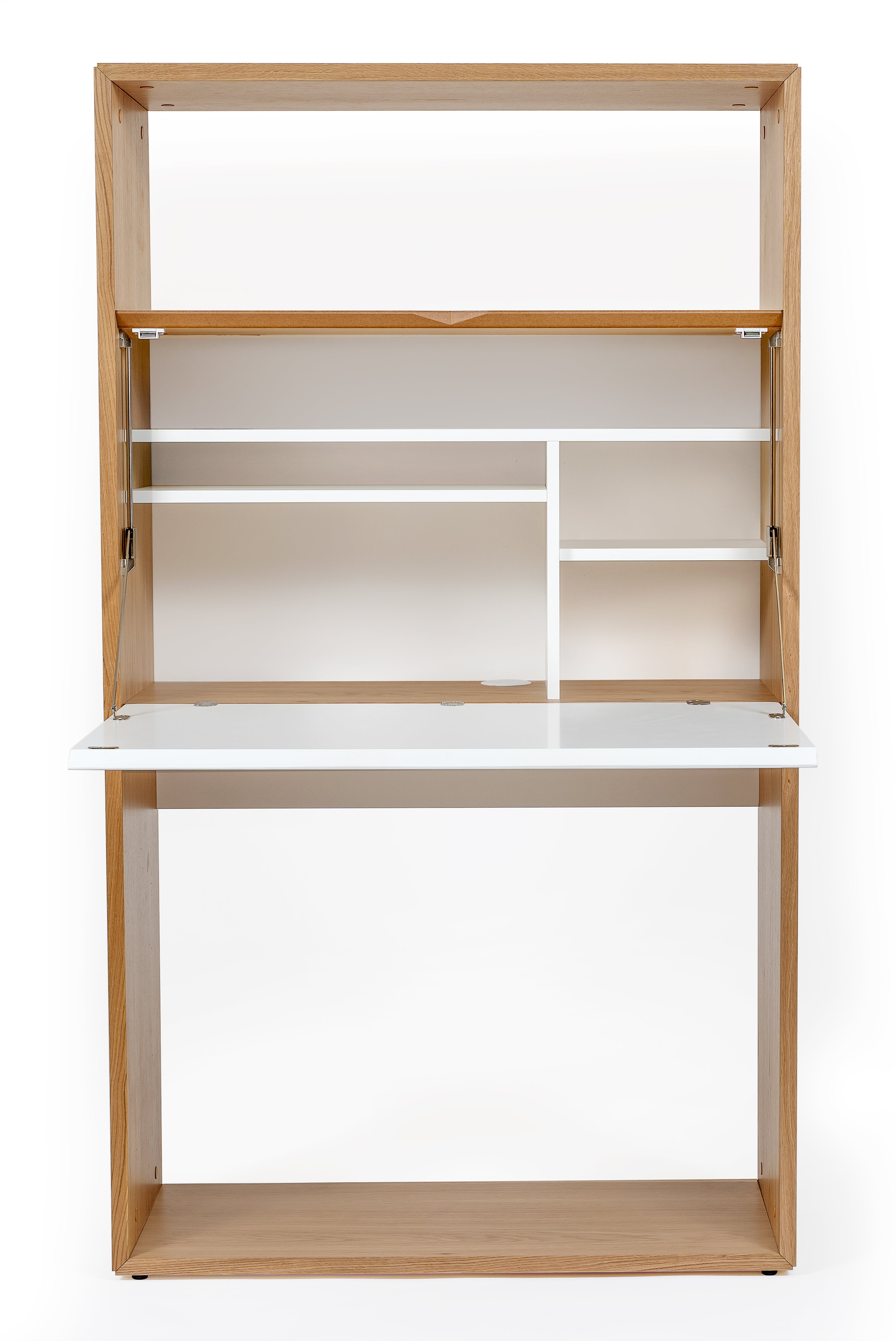 Loma Desk Oak White / Γραφείο πτυσσόμενο-τοίχου