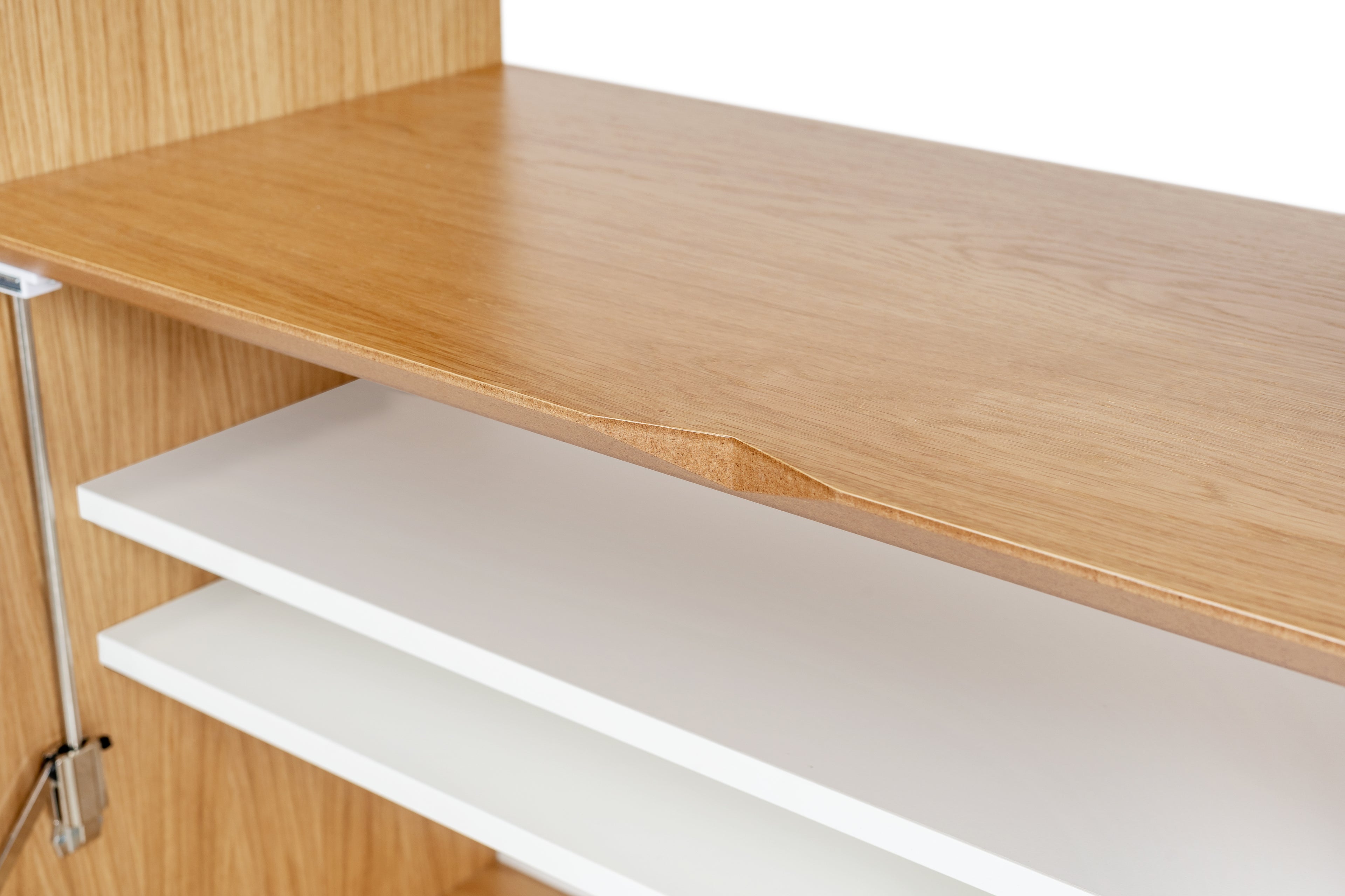 Loma Desk Oak White / Γραφείο πτυσσόμενο-τοίχου