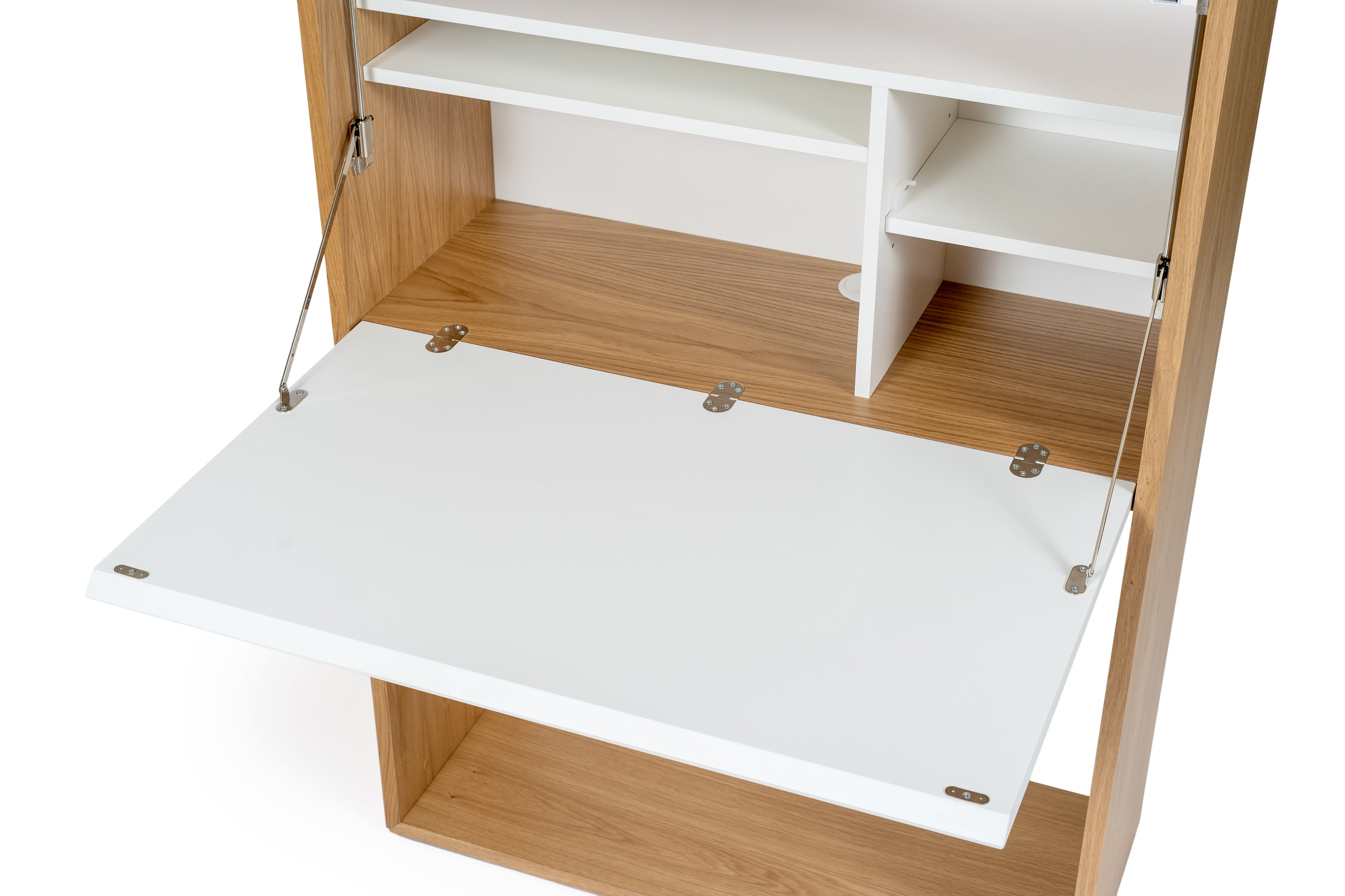 Loma Desk Oak White / Γραφείο πτυσσόμενο-τοίχου