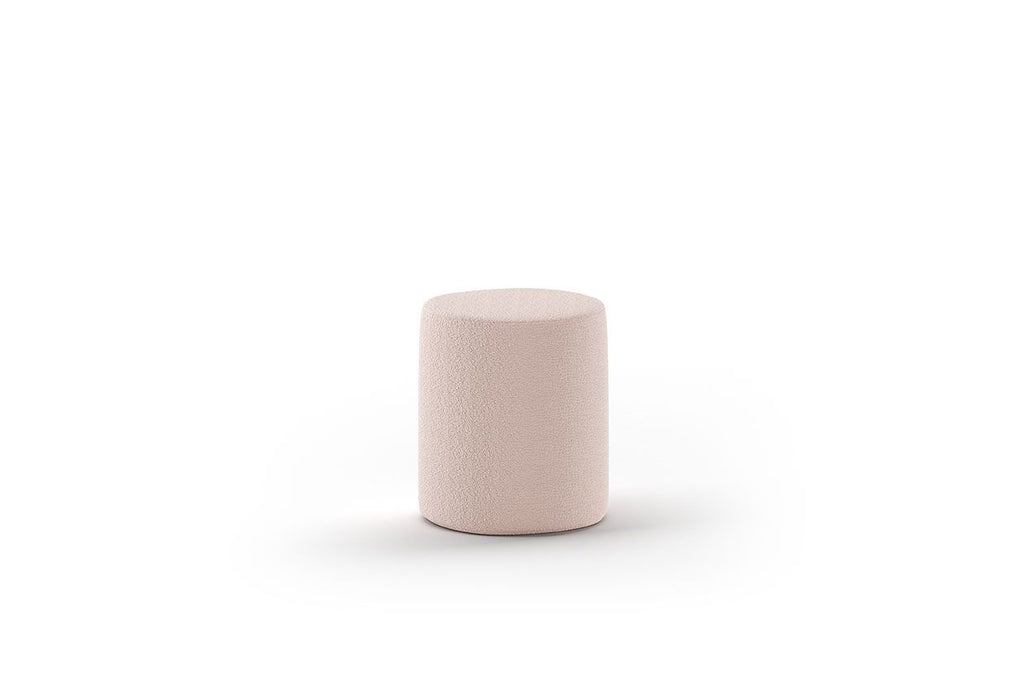MOON STOOL BOUCLÉ / Πουφ σε 4 χρώματα