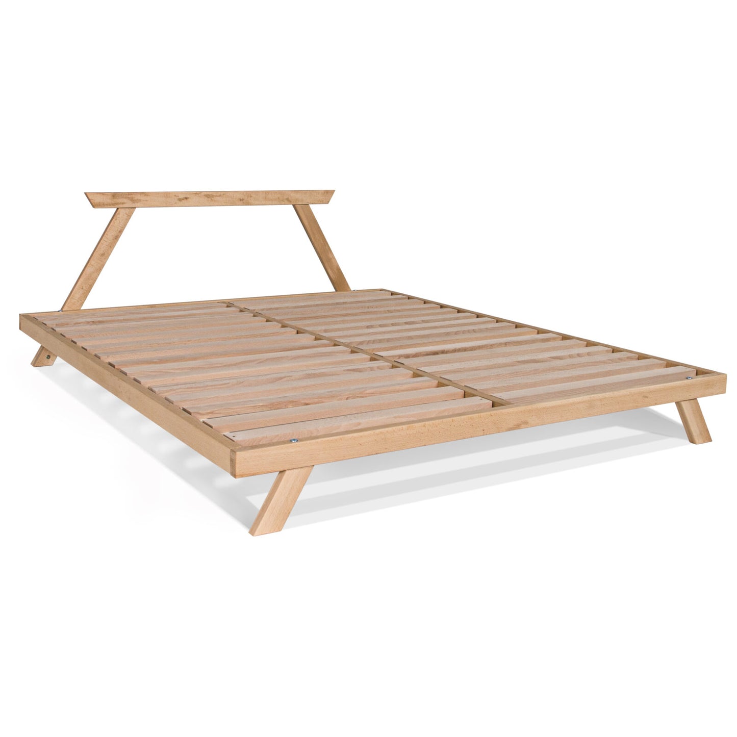 Marcus Bed / Κρεβάτι οξιάς με κεφαλάρι - sofa-bed-futon 