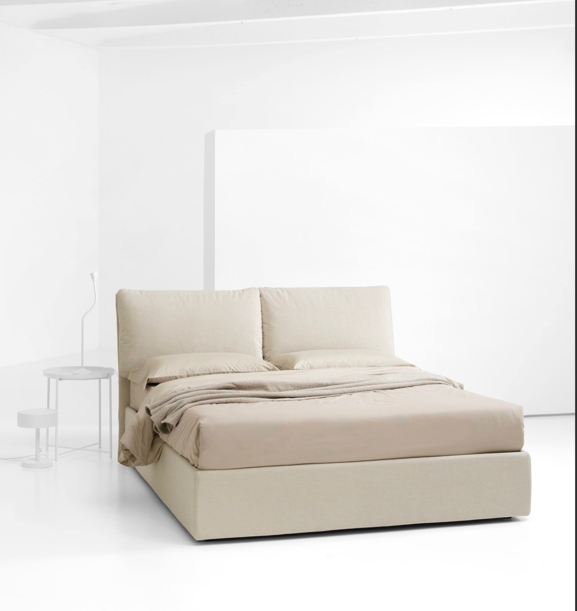 Mercurio Bed Noctis / Ντυμένο κρεβάτι με αποθηκευτικό χώρο