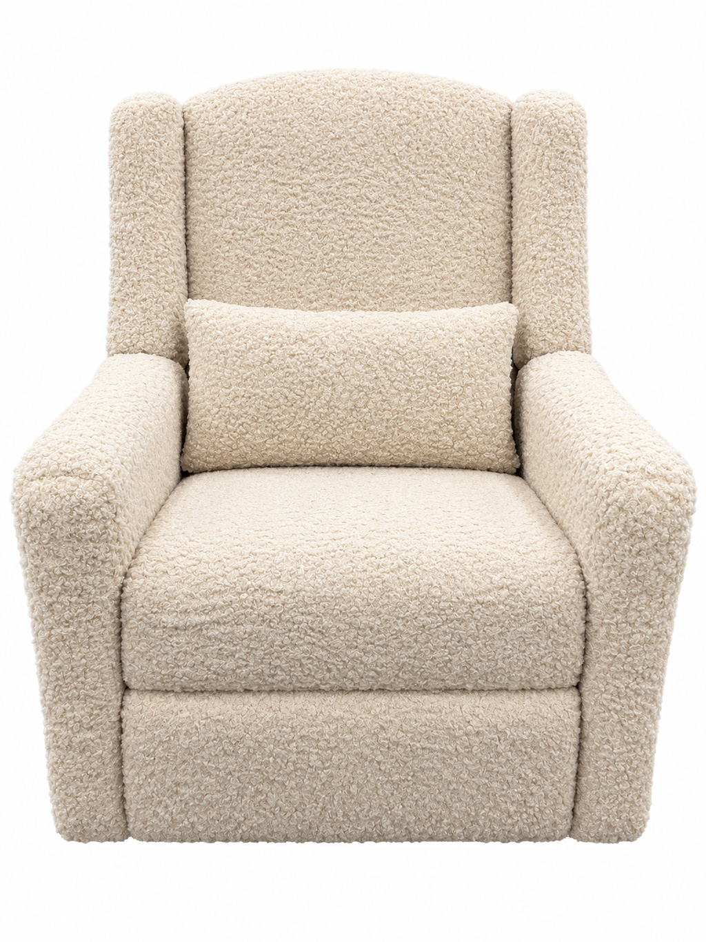 ROCKY electric recliner curly beige / Πολυθρόνα με ηλεκτρικό μηχανισμό ανάκλισης