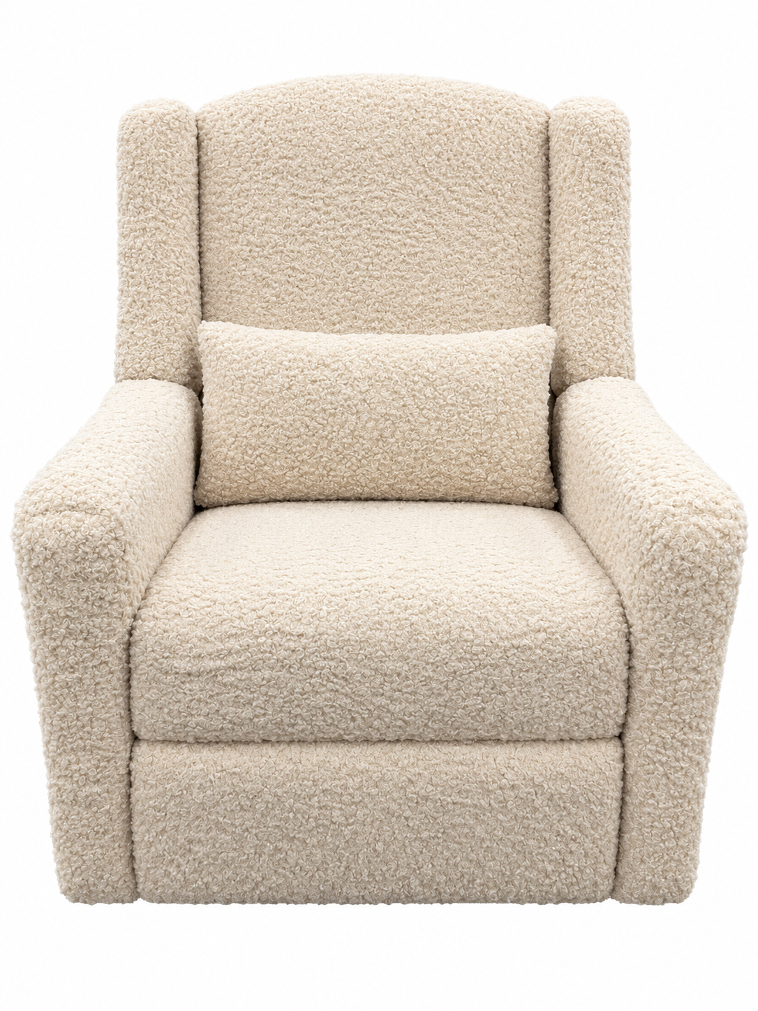 ROCKY electric recliner curly beige / Πολυθρόνα με ηλεκτρικό μηχανισμό ανάκλισης