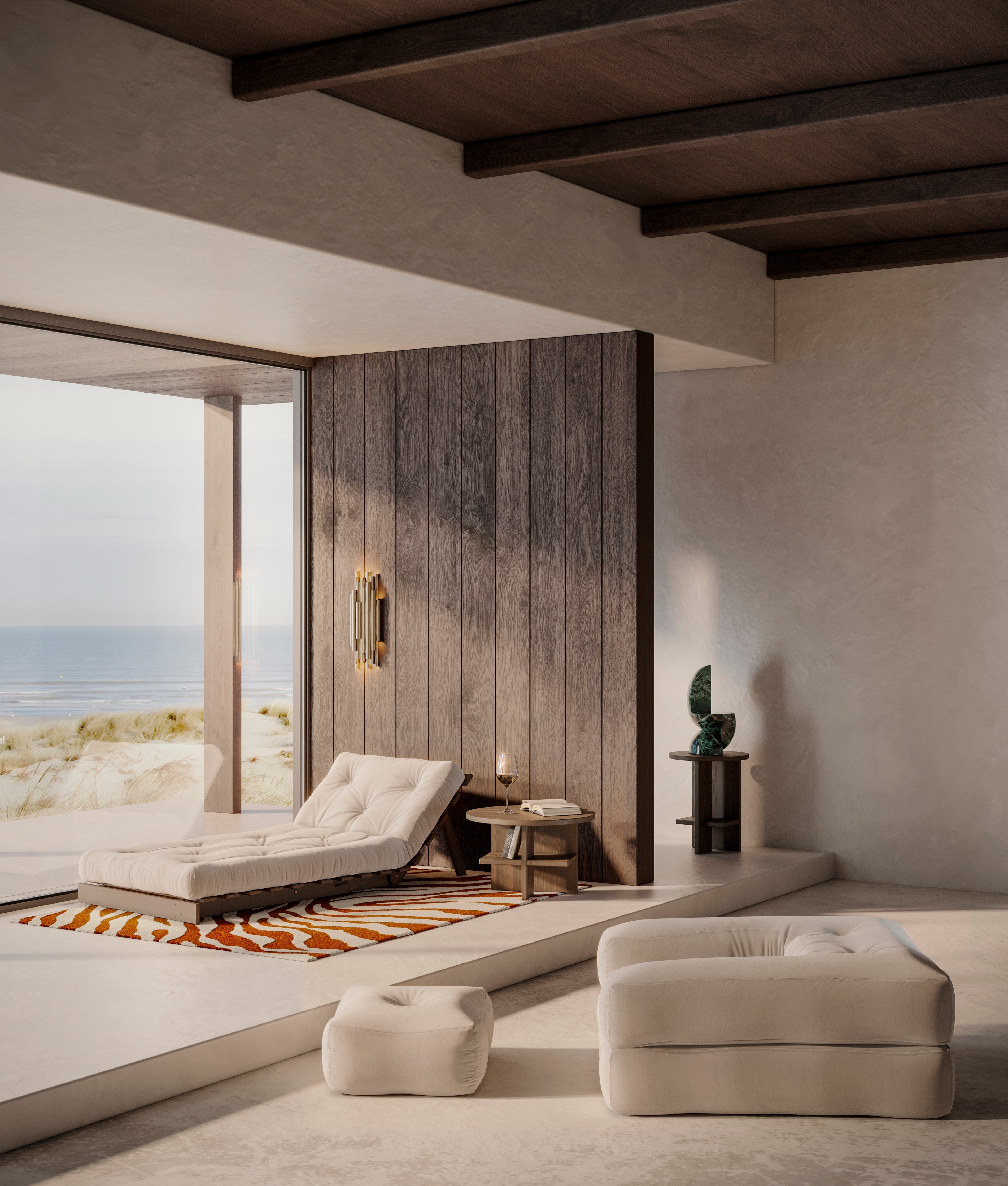 ROOTS 90 KARUP DESIGN ΠΟΛΥΘΡΟΝΑ-ΚΡΕΒΑΤΙ ΜΕ ΣΤΡΩΜΑ FUTON