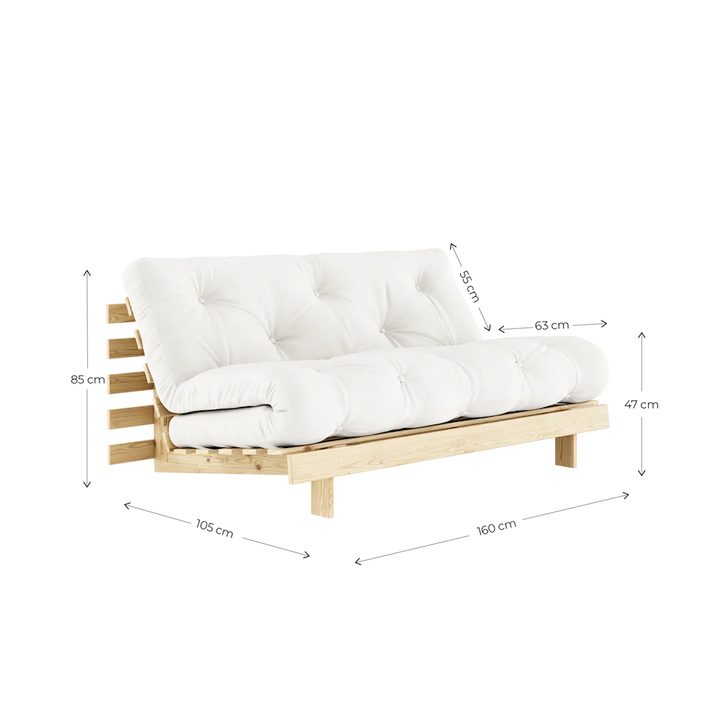 Roots Striped karup / sofa-bed NEW FABRICS *SALE**