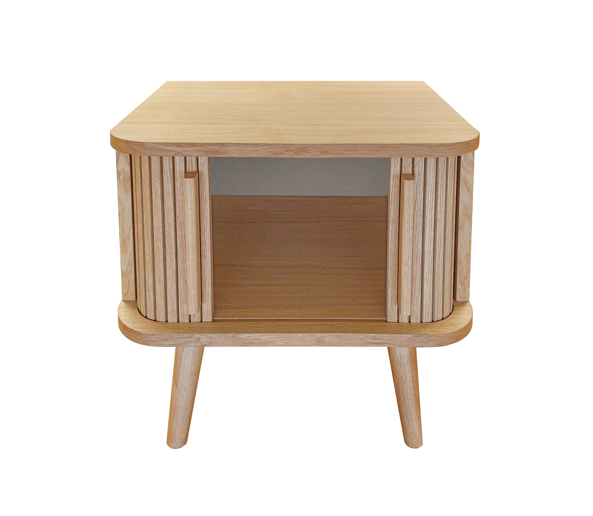 Rove Bedside Table Oak / κομοδίνο δρυς - sofa-bed-futon 