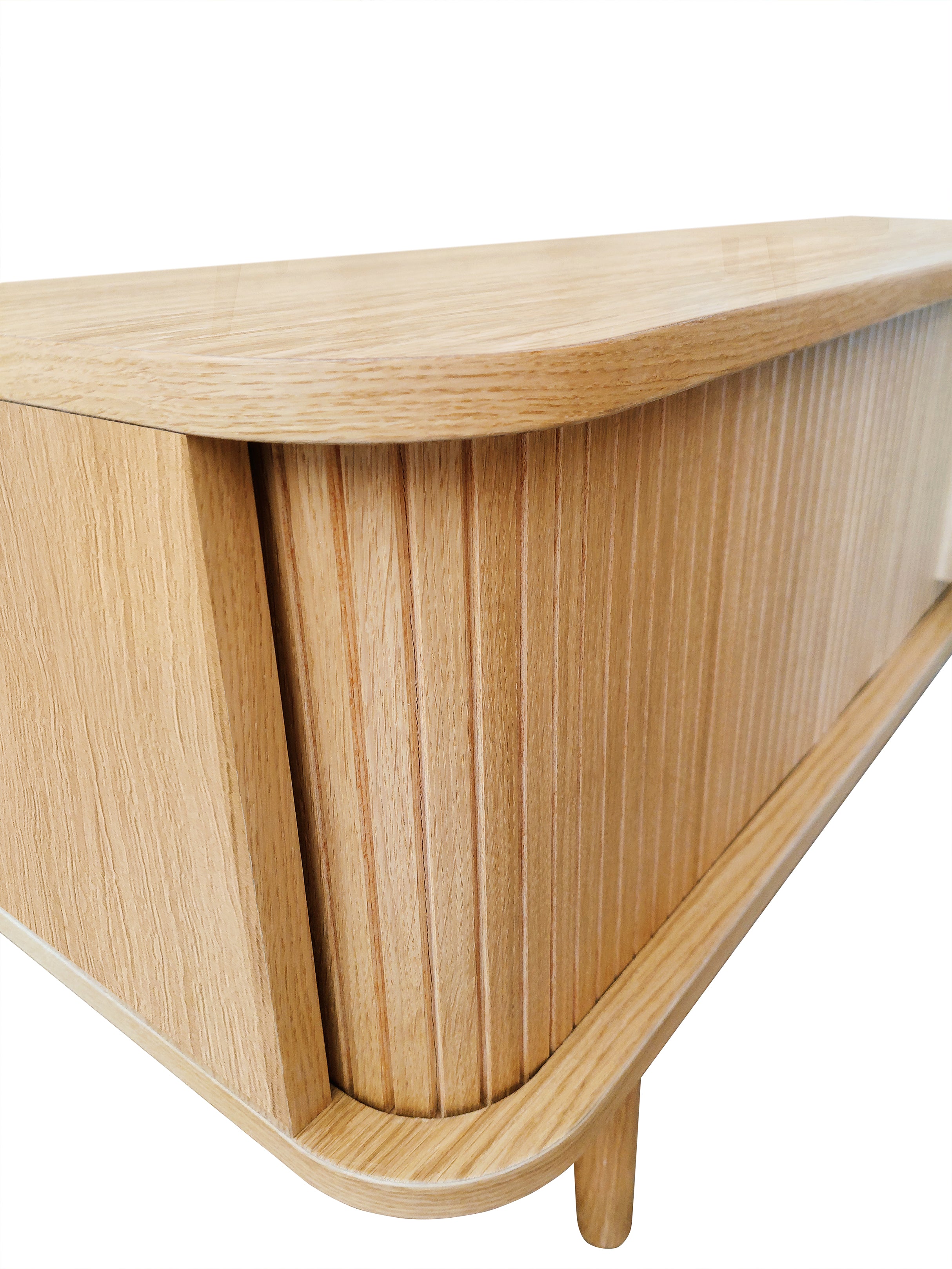 Rove Tambour TV Unit 180 Oak / Oak TV unit