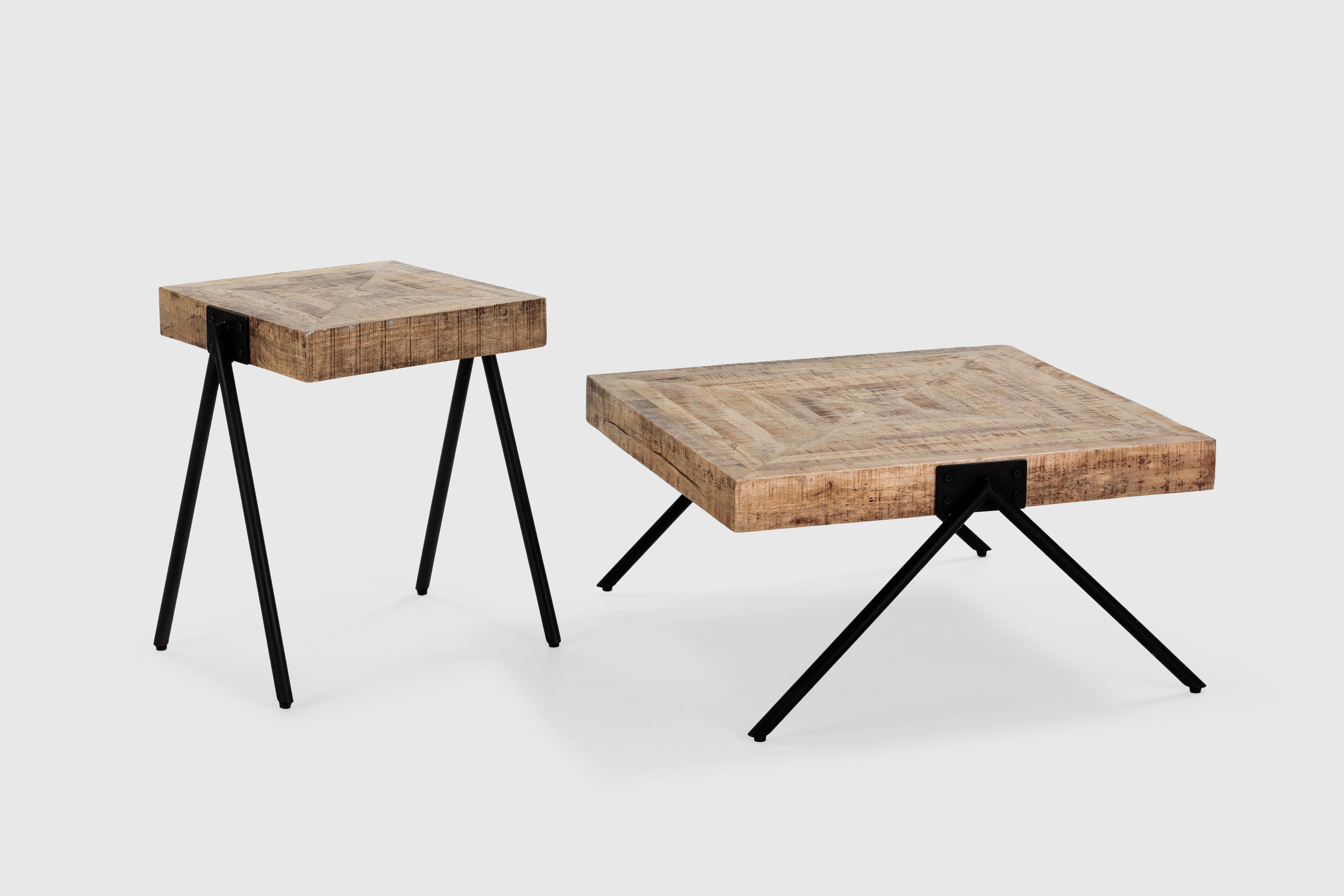 COFFEE TABLE ΤΡΑΠΕΖΑΚΙ ΣΑΛΟΝΙΟΥ ΞΥΛΟ ΜΕΤΑΛΛΟ