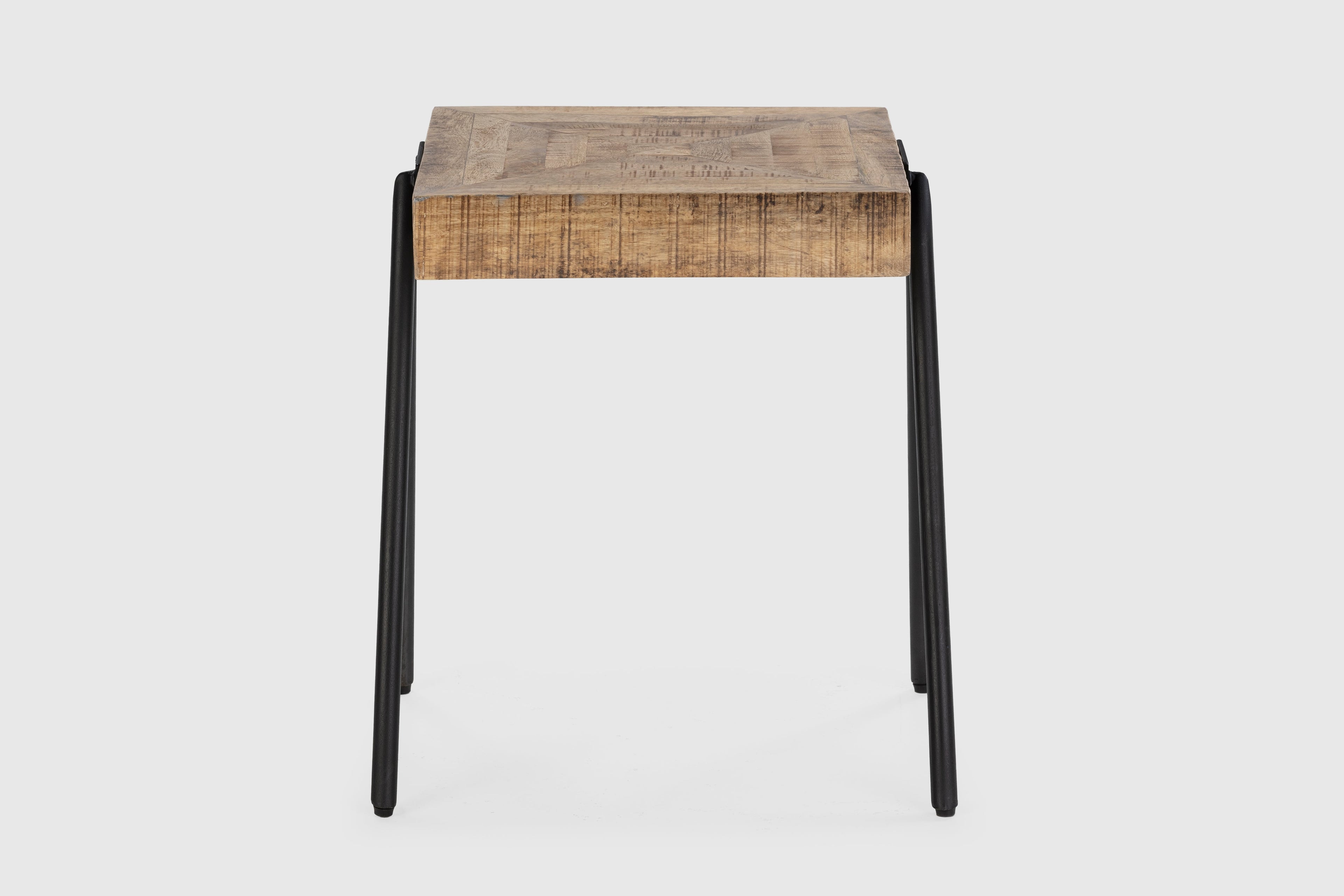 COFFEE TABLE ΤΡΑΠΕΖΑΚΙ ΣΑΛΟΝΙΟΥ ΞΥΛΟ ΜΕΤΑΛΛΟ