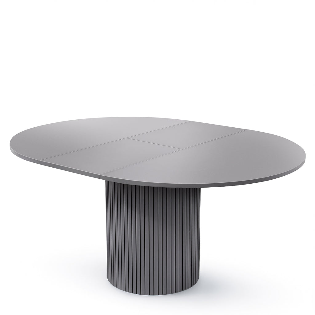 Toscana 120 Extendable Round Dining MEL Woodman / Επεκτεινόμενη τραπεζαρία ΔΙΑΘΕΣΙΜΟ