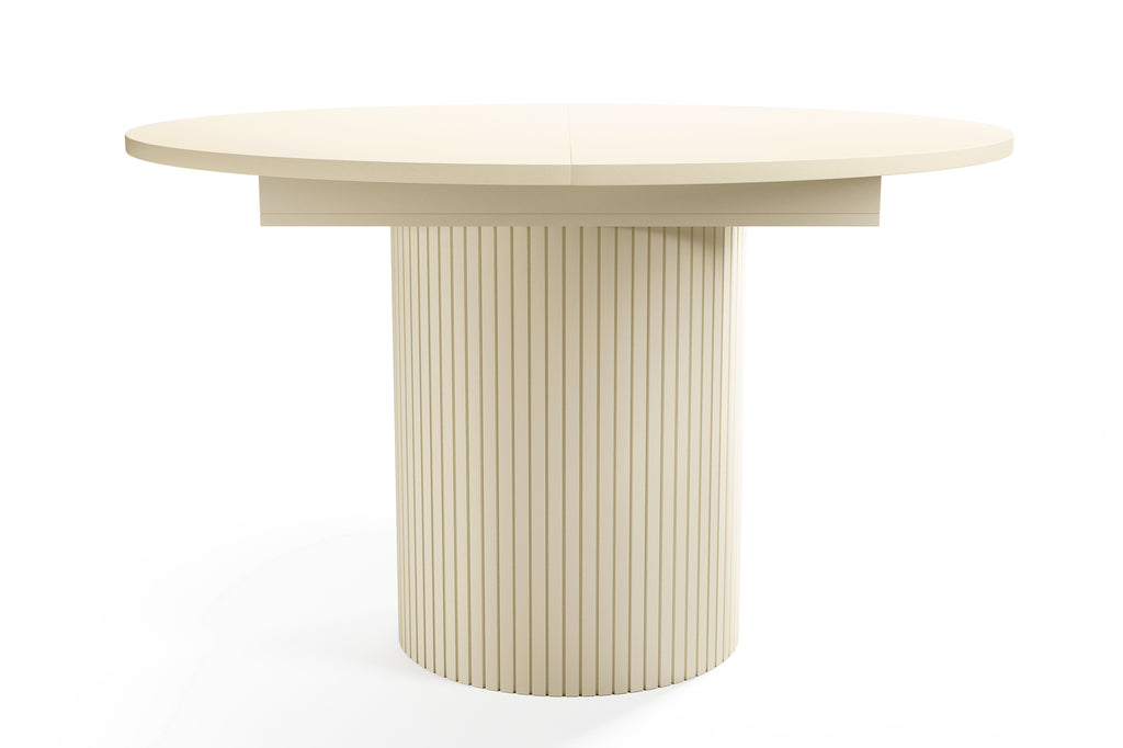 Toscana 120 Extendable Round Dining MEL Woodman / Επεκτεινόμενη τραπεζαρία ΔΙΑΘΕΣΙΜΟ