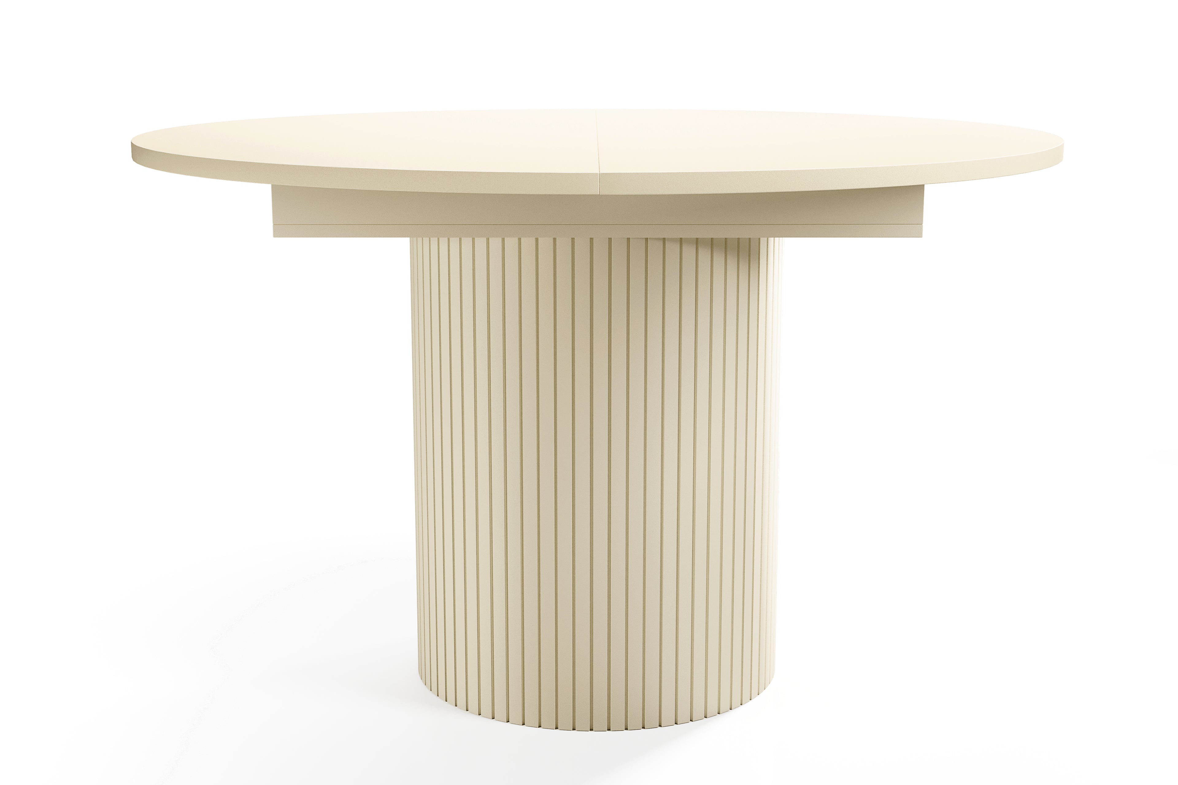 Toscana 120 Extendable Round Dining MEL Woodman / Επεκτεινόμενη τραπεζαρία ΔΙΑΘΕΣΙΜΟ
