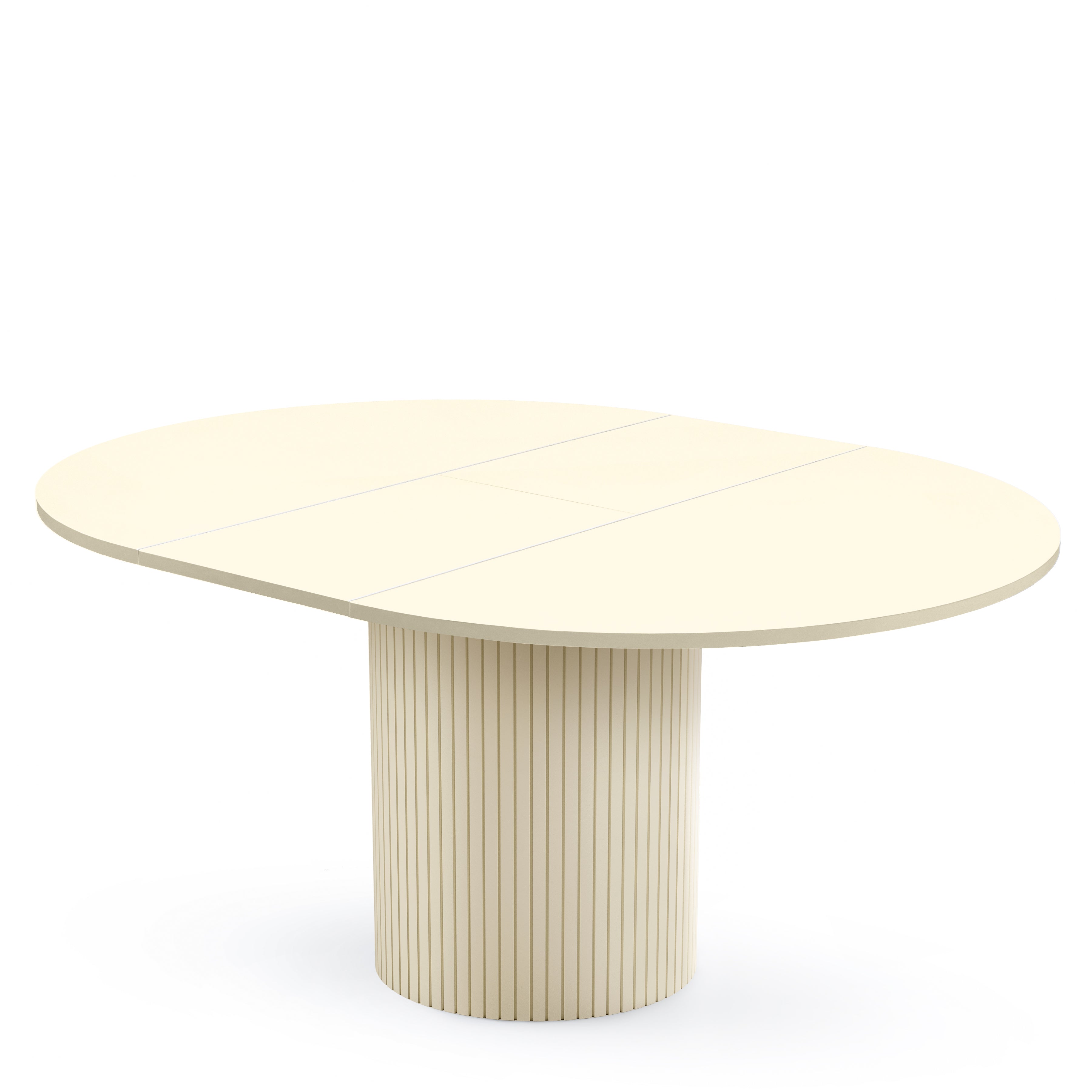 Toscana 120 Extendable Round Dining MEL Woodman / Επεκτεινόμενη τραπεζαρία ΔΙΑΘΕΣΙΜΟ