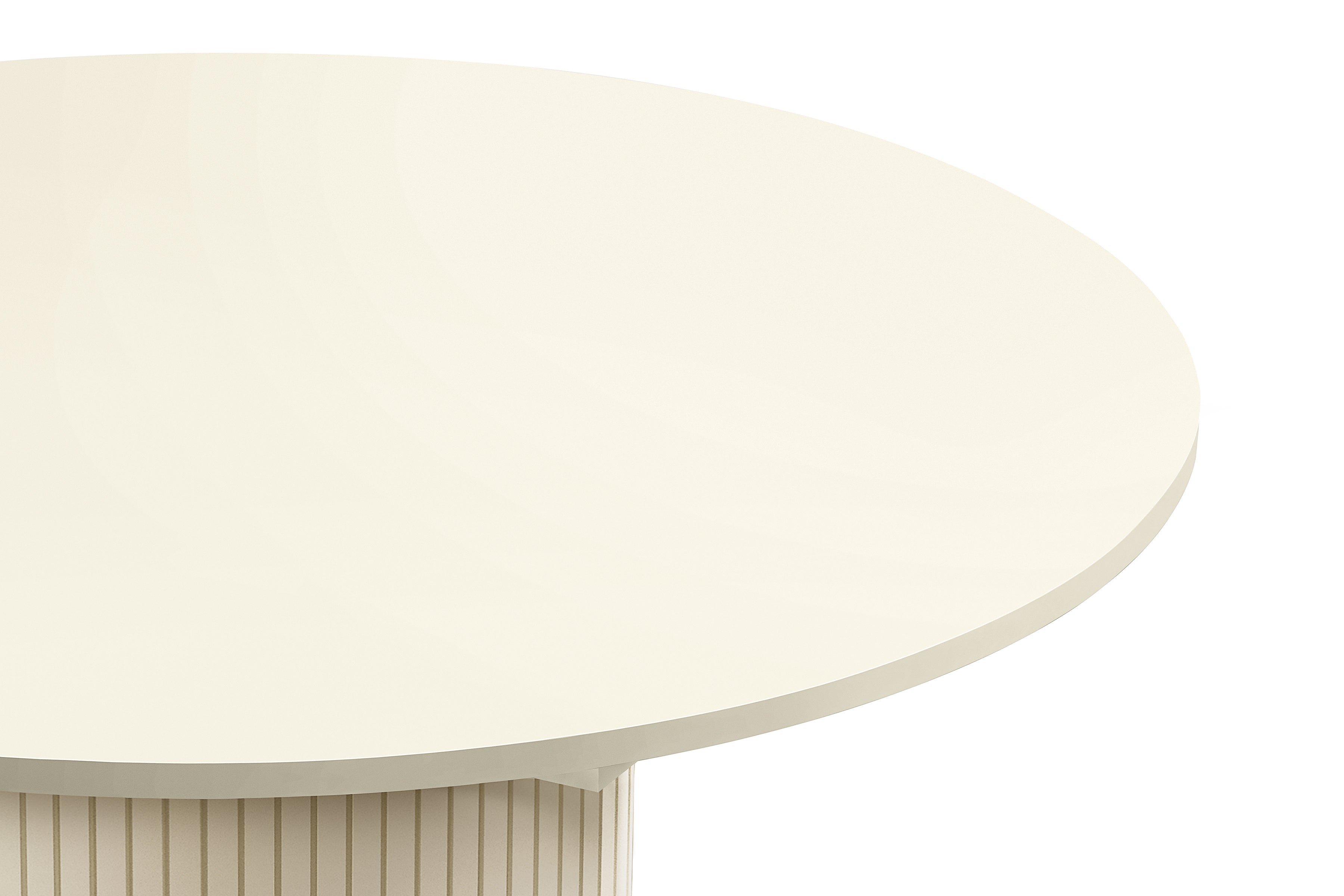 Toscana 120 Extendable Round Dining MEL Woodman / Επεκτεινόμενη τραπεζαρία ΔΙΑΘΕΣΙΜΟ