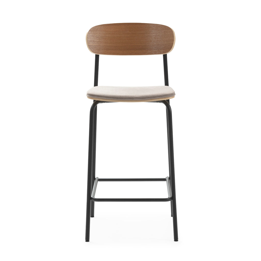 Adriana Stool Taupe-Black legs / Σκαμπώ κουζίνας-μπαρ