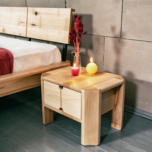 Alor Nightstand with drawer / κομοδίνο με συρτάρι - sofa-bed-futon 