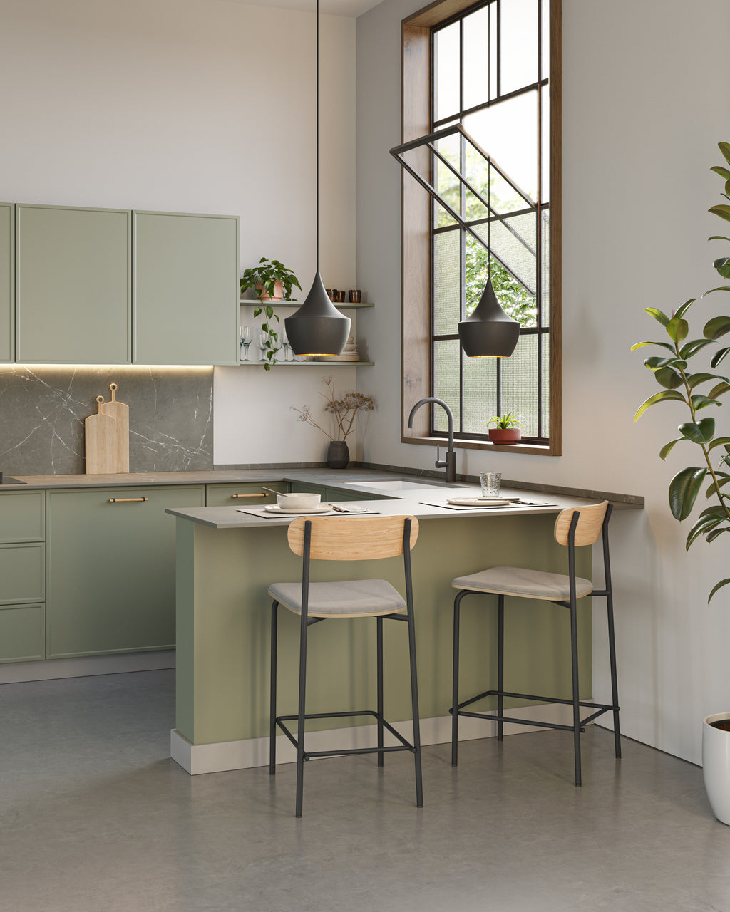 Andriana (2τμχ) / Σκαμπό Bar