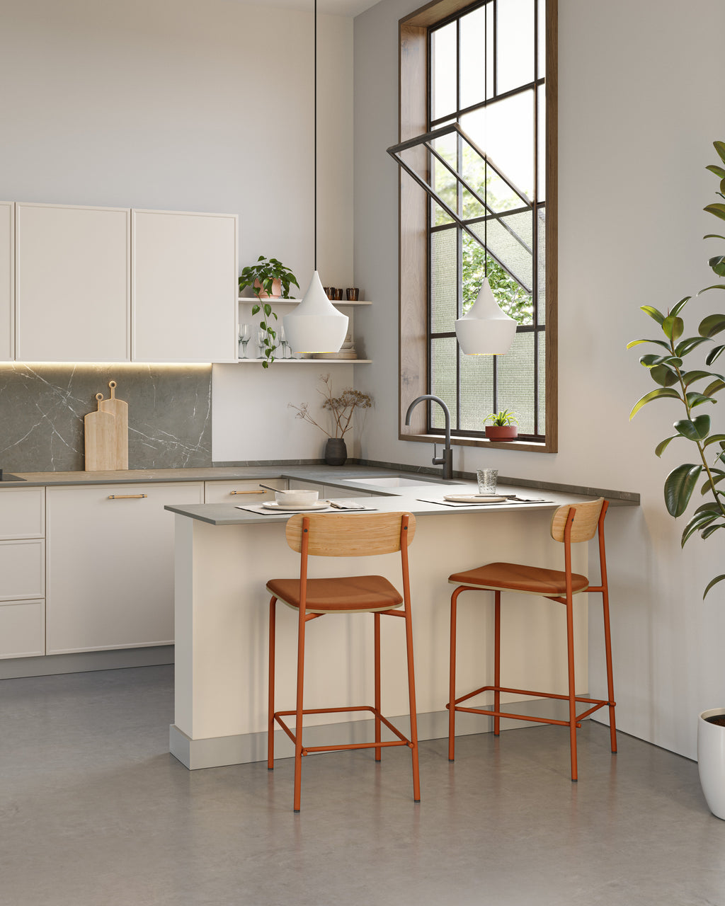 Andriana (2τμχ) / Σκαμπό Bar