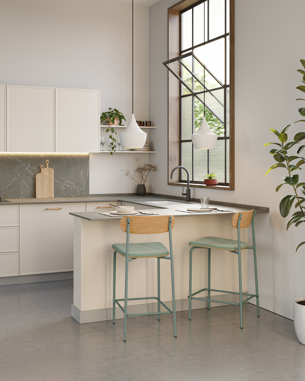 Andriana (2τμχ) / Σκαμπό Bar