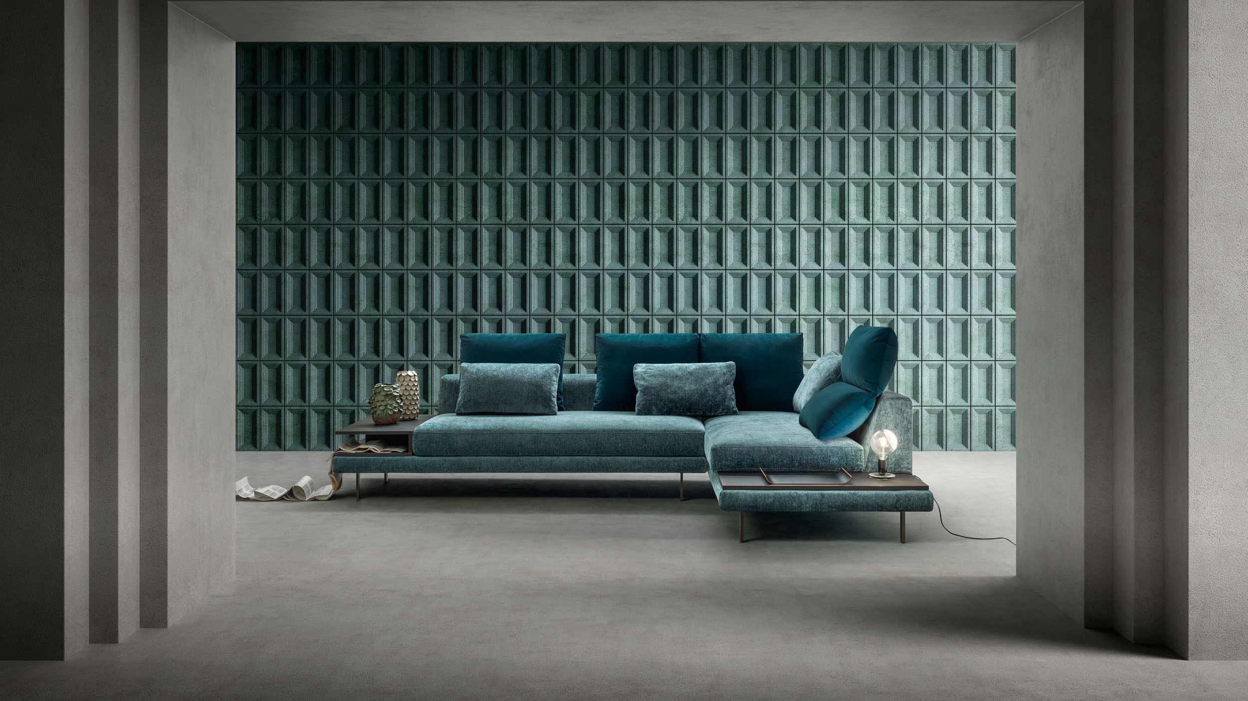 Ares Καναπές Samoa Divani