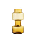 Benette Vase, Yellow, Glass / Βάζο γυαλί - sofa-bed-futon 