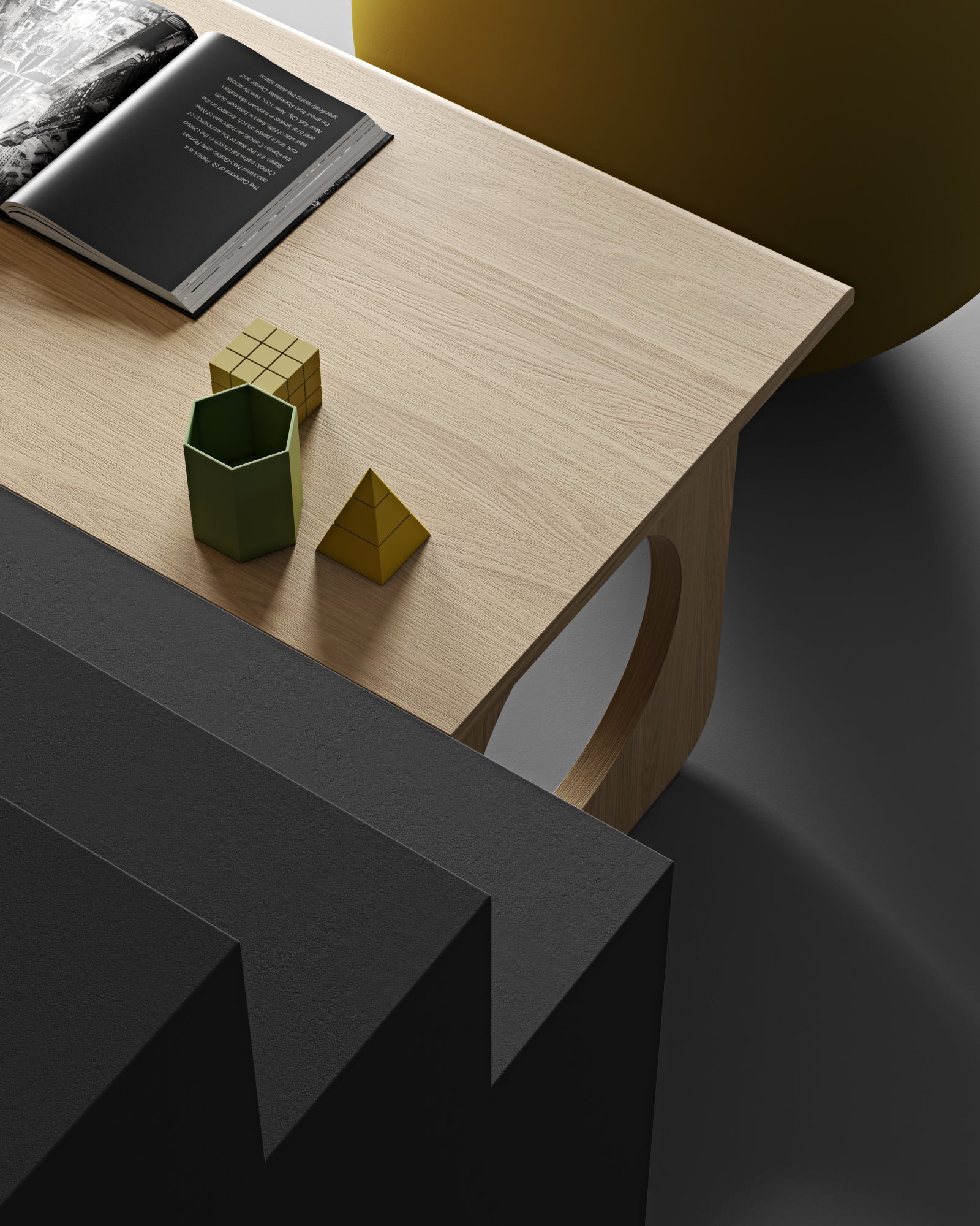 Bau  / Wooden Desk