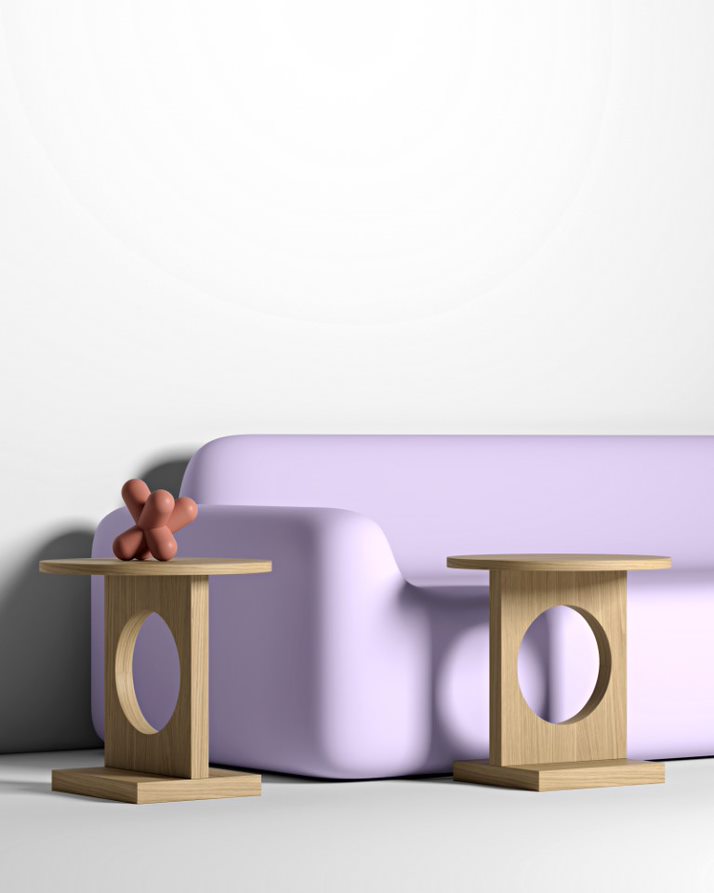 Berlin side table / Τραπεζάκι - sofa-bed-futon 
