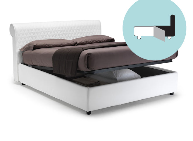 ΝΤΥΜΕΝΟ ΚΑΠΙΤΟΝΕ ΚΡΕΒΑΤΙ ΙΤΑΛΙΑΣ ΜΕ ΑΠΟΘΗΚΕΥΤΙΚΟ ΧΩΡΟ