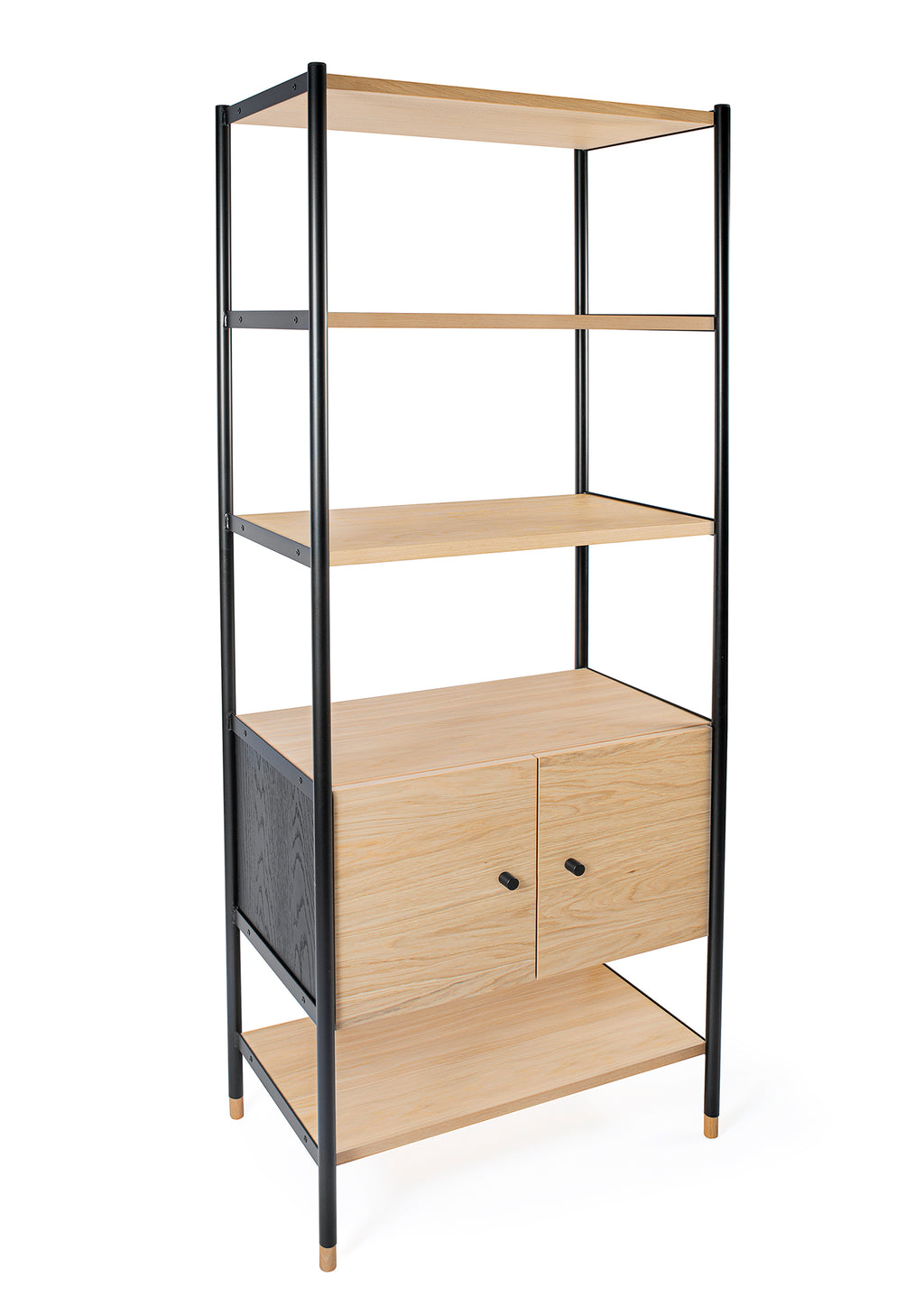 Brooklyn Bookcase / Βιβλιοθήκη ξύλο μέταλλο
