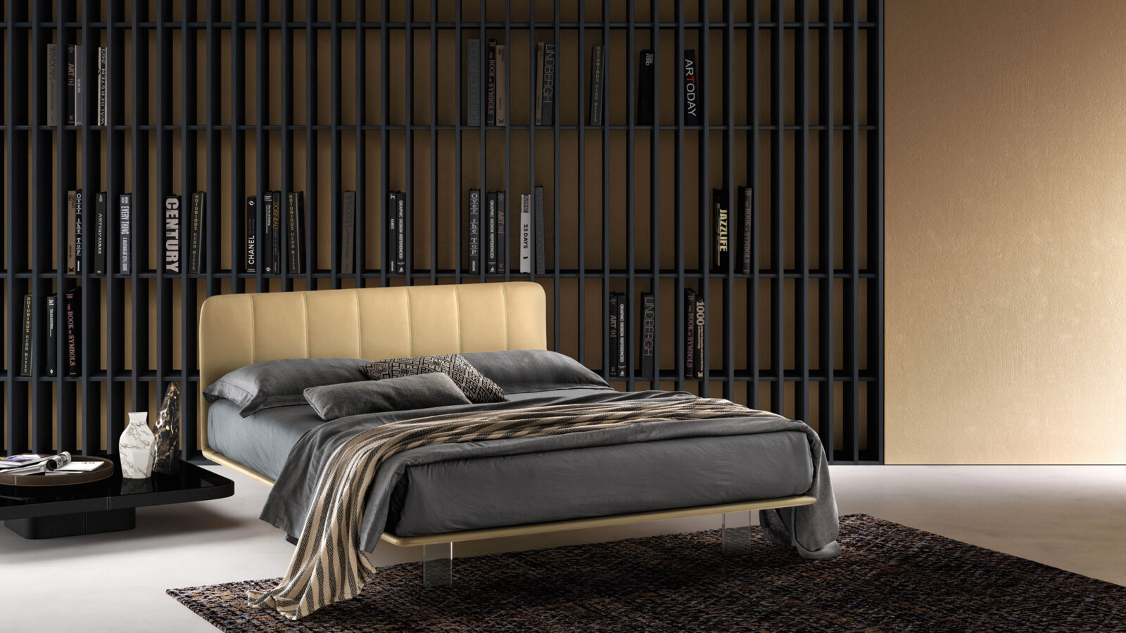 Ντυμένο κρεβάτι Clever