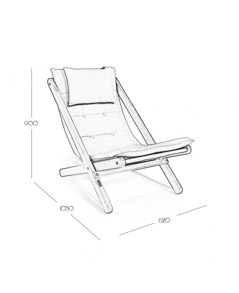 Como Deck chair / Πολυθρόνα