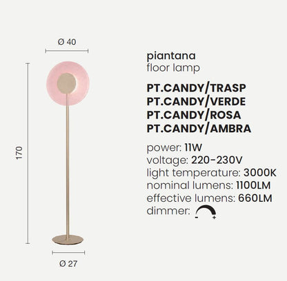 Candy Φωτιστικό Δαπέδου