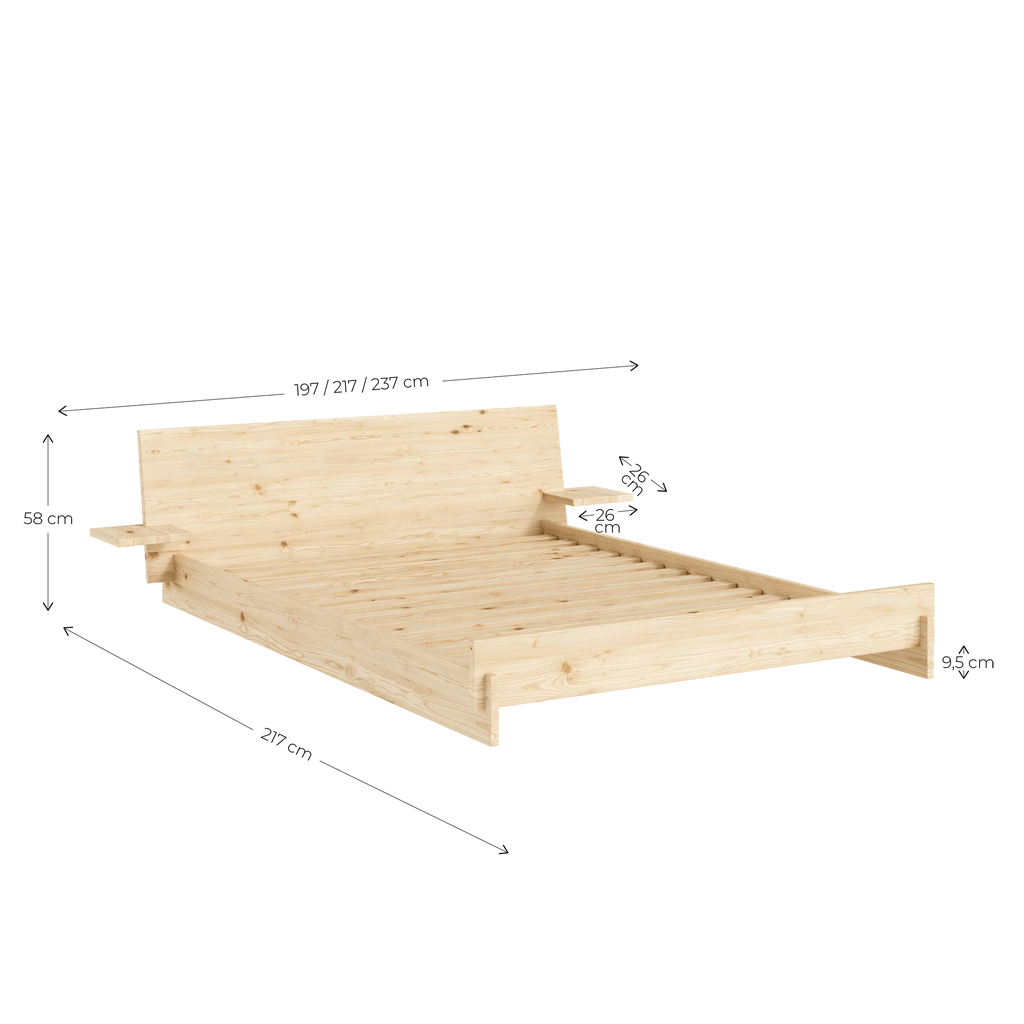 Latch Bed / Ξύλινο Κρεβάτι Karup