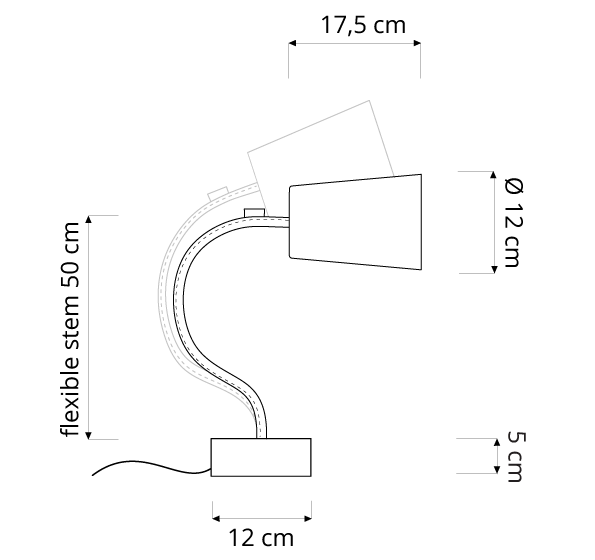 Matt T2 Lavagna / Επιτραπέζιο Φωτιστικό