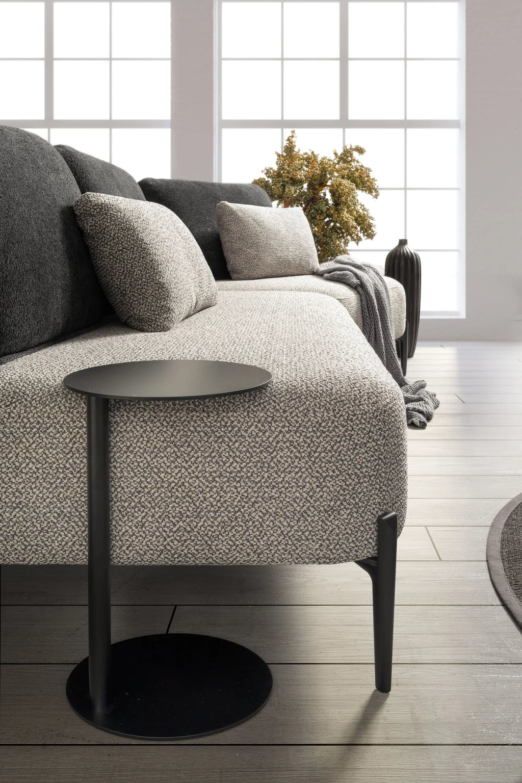 Disk coffee table