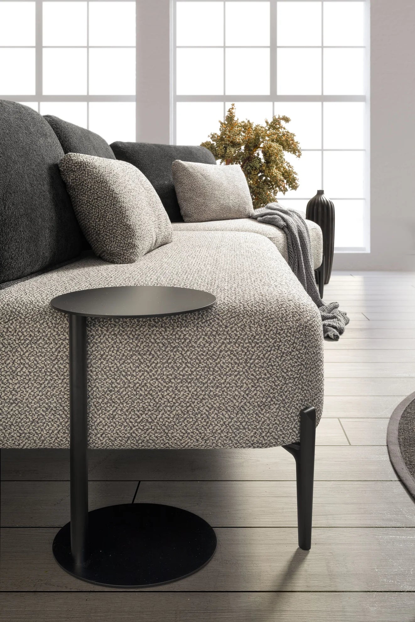 Disk coffee table