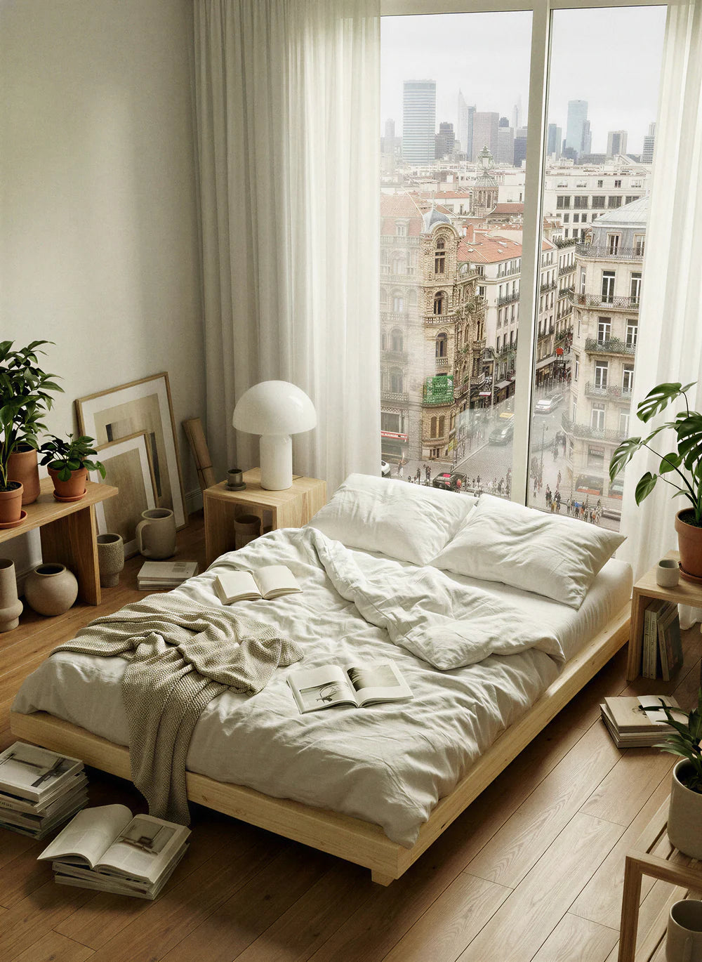 Ξύλινο κρεβάτι Dock Karup