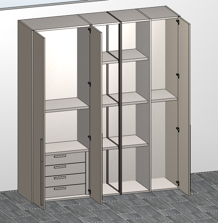 P12 Colombini Casa / Ντουλάπα